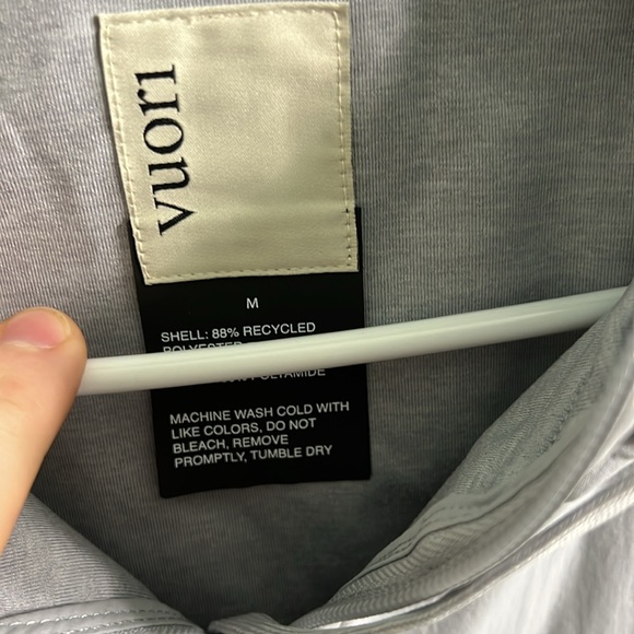 NWT Vuori Sunday Element Jacket - Platinum Heather - men’s medium - Picture 2 of 6